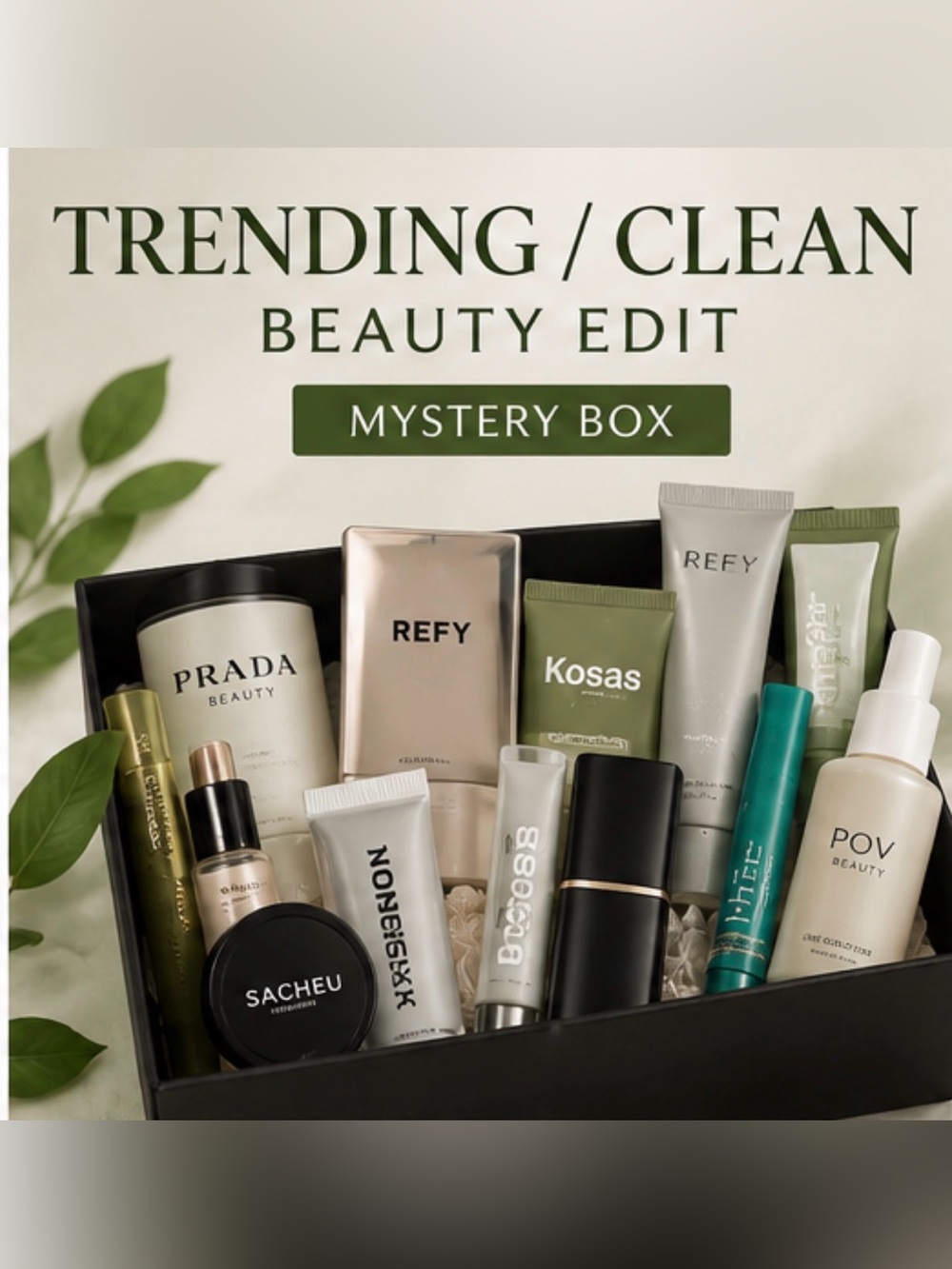 TRENDING| CLEAN BEAUTY EDIT ✨ MAKEUP MYSTERY BOX
